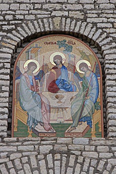 Church mosaic details