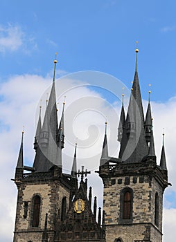 Church of Mother of God before Tyn in Old Town of Prague