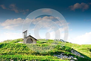 Church on mountain