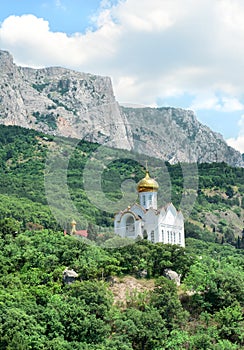 Church in the mountains