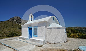 Church in the mountains near Sougia, Crete