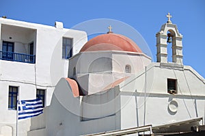 Church in Mykonos, Greece