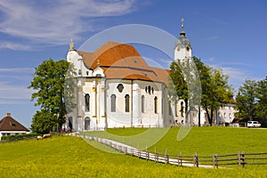 Church named Wieskirche in Bavaria