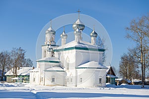 Church of the Nativity of the Virgin 1682. Kargopol