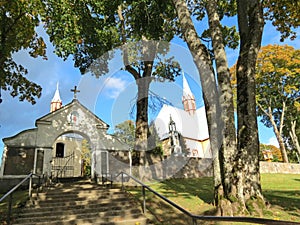 Church in Naumiestis, Lithuania