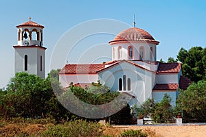 The church of Naxos, Cyclades, Greece