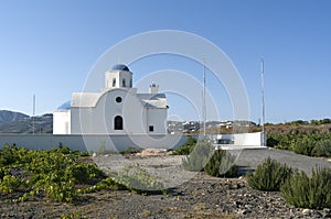 Church near Perissa.