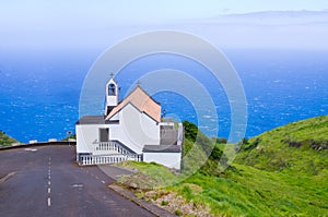 Church near Ponta do Pargo, Madeira, Portugal photo