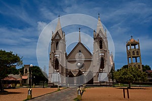 Church at Negombo in Sri Lanka