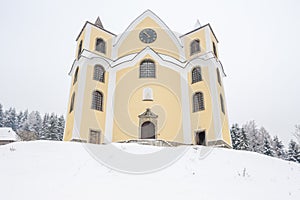 Church in Neratov, Orlicke mountains, Czech Republic