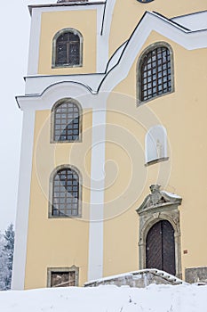 Church in Neratov, Orlicke mountains, Czech Republic