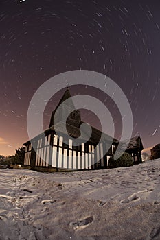 Church at night