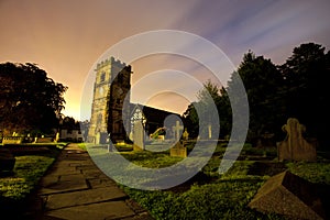 Church at night