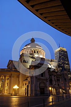 Church at night