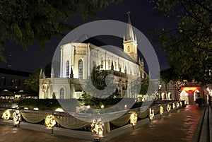 Church at night