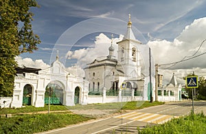 Church Nikolaya Miracle worker in city Mstyora,Russia