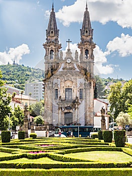 Church of Nossa Senhora da Consolacao in Guimaraes, Portugal photo