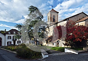 Church of Notre-Dame-de-l-Assomption in La Bastide-Clairence