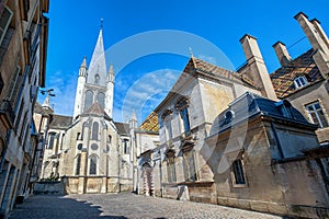 The Church of Notre-Dame of Dijon, Burgundy, France