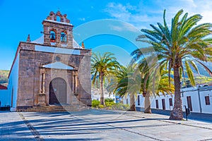 Church of Nuestra Senora de la Pena at Vega de Rio Palmas, Fuerteventura, Canary islands, Spain