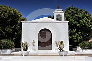 Church of Nuestra Senora del Carmen, Arrieta, Lanzarote Island, photo