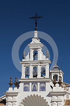 The church Nuestra Senora del Rocio in Rocio photo