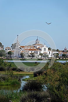 Church Nuestra Senora del RociÂ­o in Andalusia , Spain