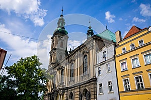 Church in Nysa, Opolskie, Poland photo