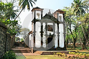 Church in Old Goa city