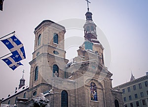 Church in old Quebec City