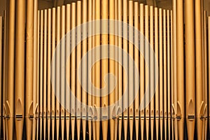 Church Organ Pipes photo