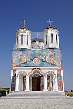 Church in Orthodox Monastery Codru near Babadag, Romania