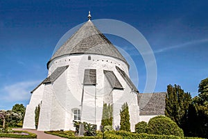 The church Osterlars Kirke on Bornholm photo