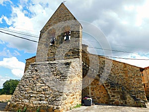 church of Otero de Bodas in Zamora province photo