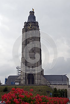 Church in oudenaarde in belgium