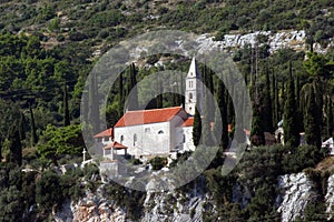 Church of Our Lady of the Angels in Orebic, Croatia