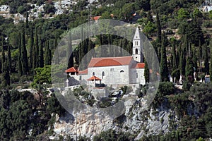 Church of Our Lady of the Angels in Orebic, Croatia