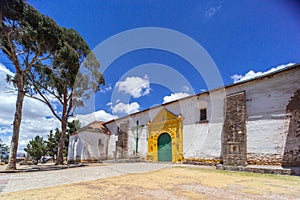 Church of our Lady of the Assumption, in Chucuito, Peru