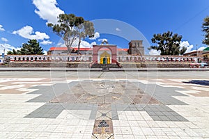 Church of our Lady of the Assumption, in Chucuito, Peru