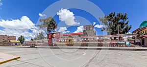 Church of our Lady of the Assumption, in Chucuito, Peru