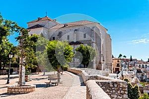 The Church of Our Lady of the Asuncion in Chinchon, Madrid