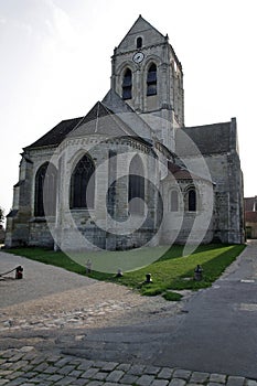 Church Our Lady at Auvers-sur-Oise France