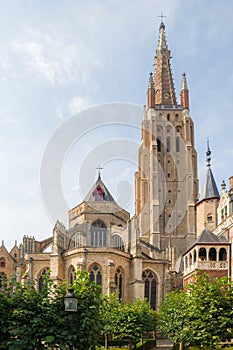 The Church of Our Lady in Bruges