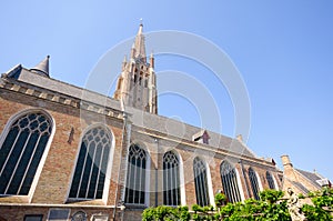 The Church of Our Lady in Bruges, Belgium