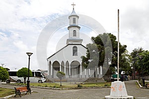 Church of Our Lady of Dolours of Dalcahue, Chiloe Island, Chile