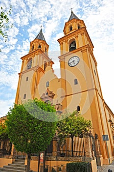 Church of Our Lady of Expectation in Orgiva, Andalusia, Spain