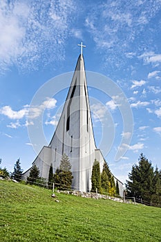 Kostel Panny Marie Fatimské, Hrinovské lazy, Slovensko