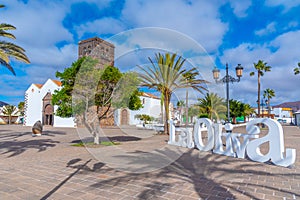 Church of Our Lady of La Candelaria at La Oliva, Fuerteventura, Canary islands, Spain