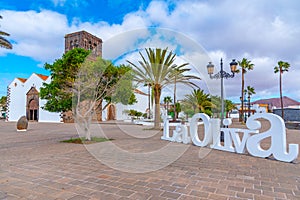 Iglesia de nuestro dama de sobre el, canario islas 