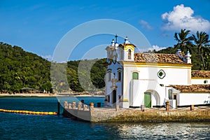 Church of Our Lady of Loreto located on the island of the Frades in the Bay of All Saints in Salvador Bahia